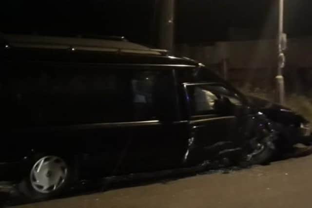 Due to the theft of the hearse the funeral directors had to rearrange a number of appointments and had to replace the vehicle due to the damage caused in the crash.