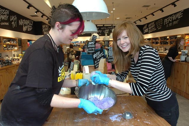 Lush was suggested by one reader as a popular brand they would like to see in Mansfield town centre. Picture taken at the Lush Store in The Bridges Sunderland.