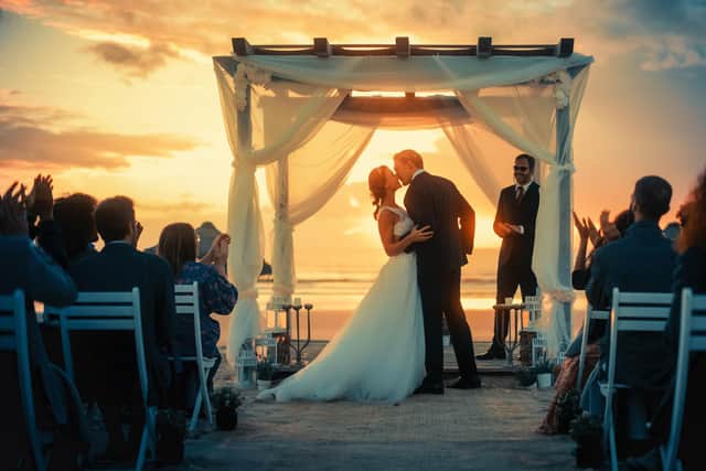 Survey finds after difficult period during the pandemic years, weddings well and truly back with a bang (photo: Adobe)
