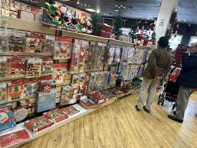 It's a one stop shop for your Christmas needs