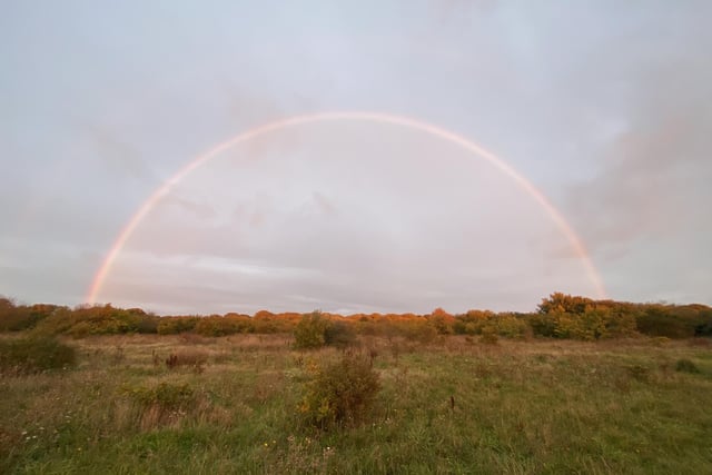 This beauty was captured over Alver Valley Country Park, in Gosport.