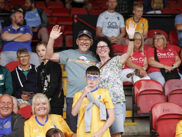 Mansfield Town secured a comfortable 1-0 win at Grimsby Town at the weekend.