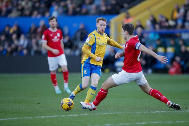 Action during the Sky Bet League 2 match against Crewe Alexandra at the One Call Stadium, 06 Jan 2024, Photo credit Chris & Jeanette Holloway / The Bigger Picture.media