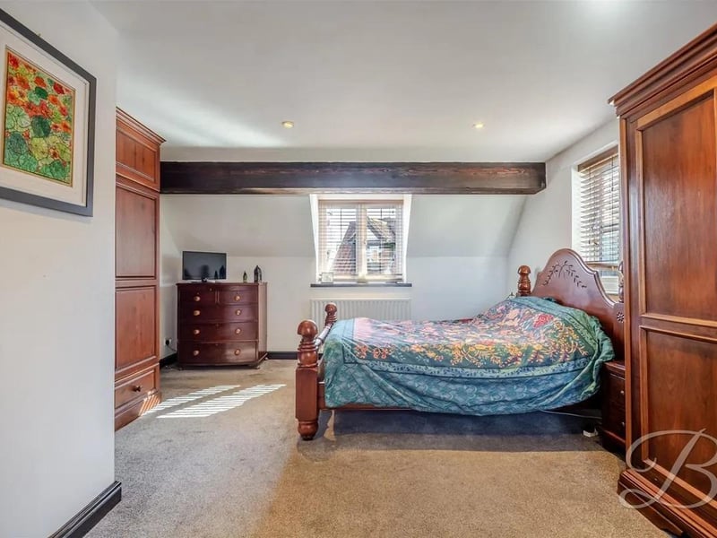 One of four spacious bedrooms in the home, ideal for a growing family