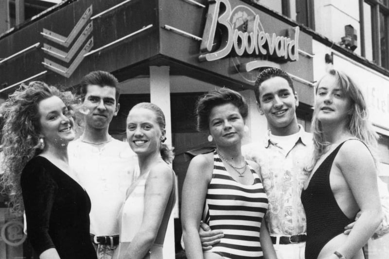 Lots of shout outs for Boulevard! The team are pictured here in 1991.
