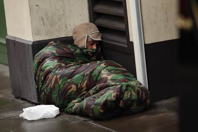 Ministry of Housing, Communities and Local Government data shows there were 10 rough sleepers in Mansfield during a spot check one night between October and November last year.