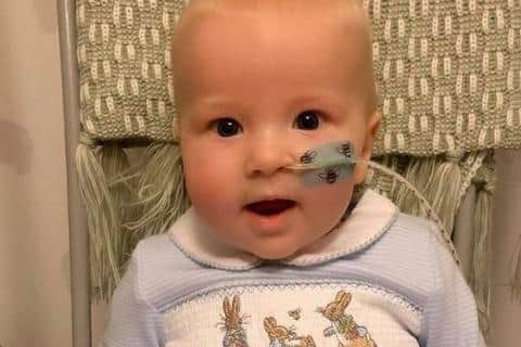 Little Jaxson Potts of Blackwell born with rare genetic condition Prader Wili Syndrome