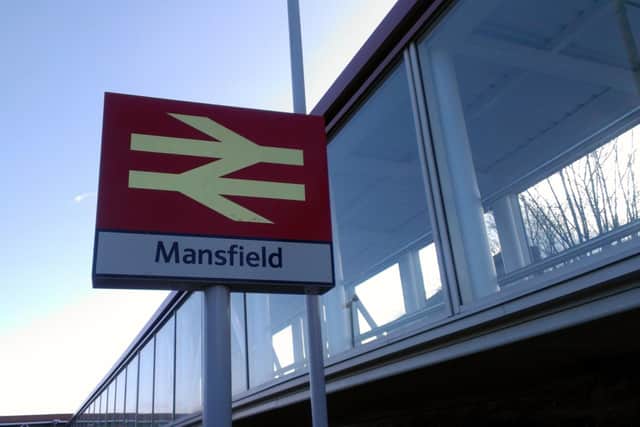 Mansfield Railway Station.