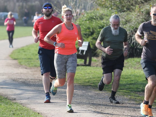 Keep going is the mantra for many of the Mansfield parkrunners. But it's all about enjoyment, rather than competition, for many.