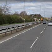 A man has died following an accident on the A610 in Eastwood. Photo: Google