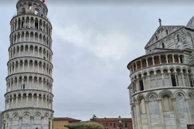 See the famous leaning tower in all its glory by jetting off to the Italian town of Pisa from just £18 this month.