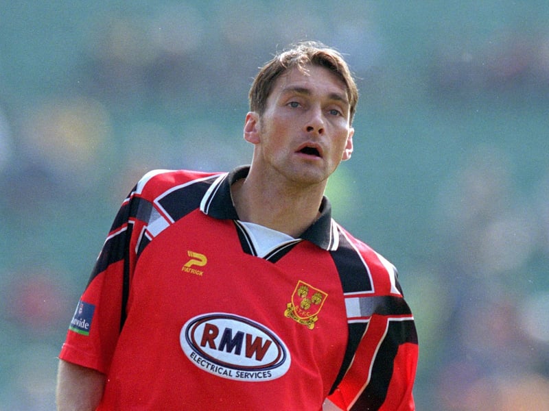 Peer played ten games for Stags on loan from Birmingham, for whom he played over 100 times. Also played for clubs including Walsall, Northampton and Shrewsbury. Peer currently works as a physiotherapist in Wolverhampton since retiring from football.