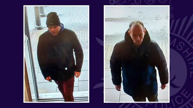 Police investigating the theft of hundreds of pounds worth of clothing would like to speak to the people pictured in these images.
The items were stolen from TK Maxx in Mansfield’s St Peter’s retail park at around midday on Thursday, March 9.
Anyone with additional information is asked to call 101 quoting incident 250 of March 11.