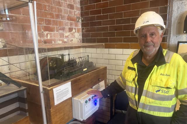 Pleasley Pit Heritage Museum volunteer John Kerr is a fountain of knowledge on all things coalmining.