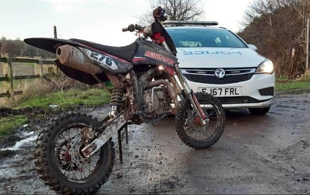 Off-road bikers have been illegally using land near Bennerley Viaduct.