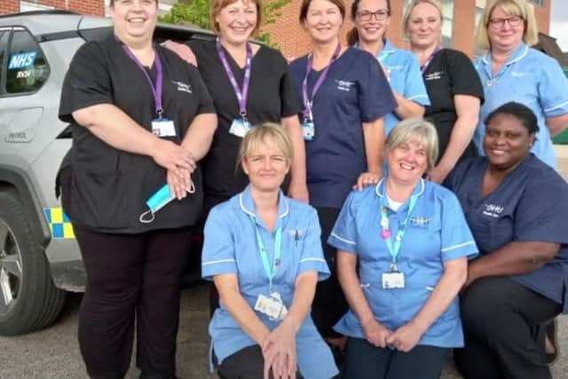 Some Of The Derbyshire Palliative Care Urgent Response Service Team