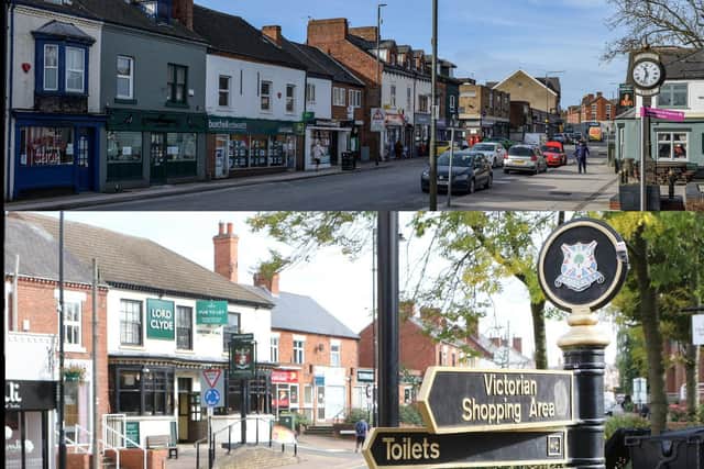 Eastwood and Kimberley town centres are set for a major revamp.