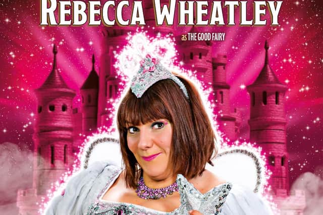 Rebecca Wheatley gets to show off her singing talents as the Good Fairy.