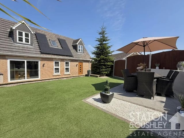 This idyllic outdoor space truly completes the home and is the perfect place to host BBQs