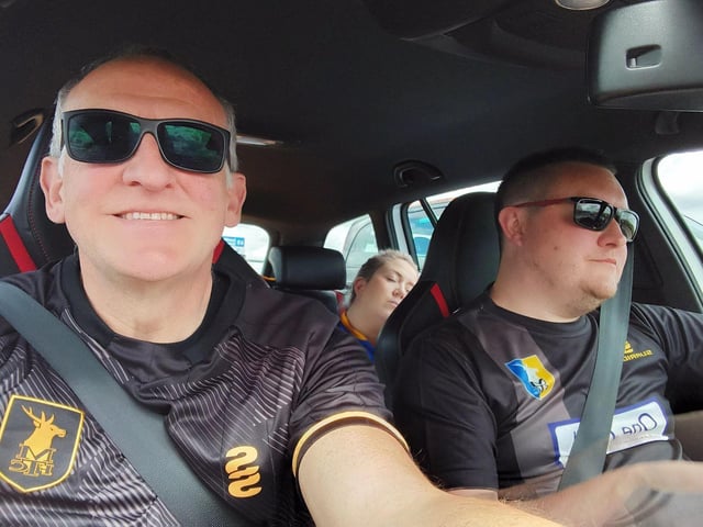 Mansfield Town fans are on the march to Wembley.