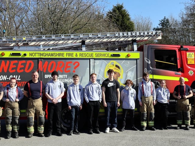 Learners from Academy Transformation Trust Further Education (ATTFE) College’s Ashfield and Ollerton sites Uniformed Services programme enjoyed an engaging and immersive visit to Nottinghamshire Fire and Rescue Services’ Ashfield Fire Station. Images Paul Horton
