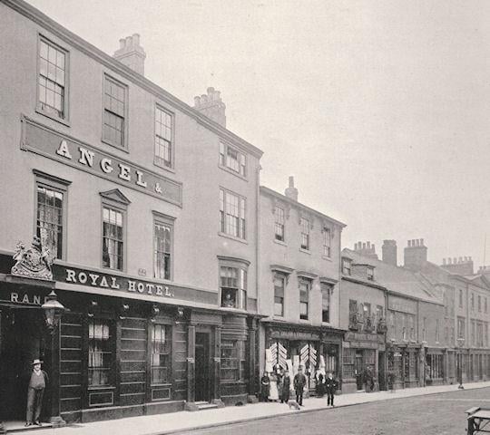 The Angel & Royal was situated at 3 French Gate. This pub was present by 1857 when the publican was Thomas Pye