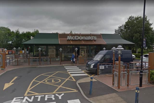McDonald's, Park Lane, Mansfield Leisure Park.
