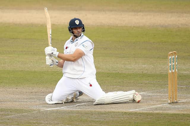 Billy Godleman is delighted to be back in training and hitting balls again. (Photo by Jan Kruger/Getty Images)