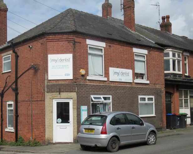 The Mydentist surgery in Jacksdale, which has come in for rich praise from the Care Quality Commission watchdog.