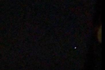 On a separate occasion, Joe Shelton witnessed a series of lights falling downwards through the sky and then disappearing.