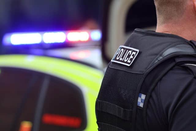 A man has been arrested after a police officer fell to the ground while trying to stop a car from fleeing an incident along the A611 Derby Road, at Annesley – with the same car then crashing into two vans.