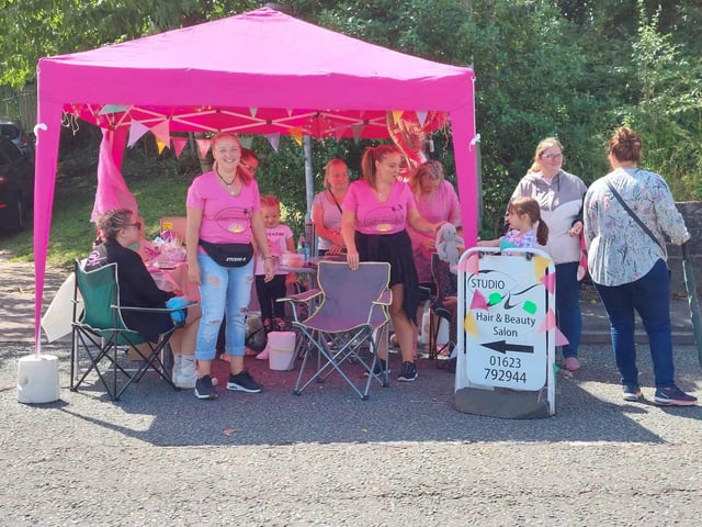 Dozens of stalls lined the street and took part in the festival.