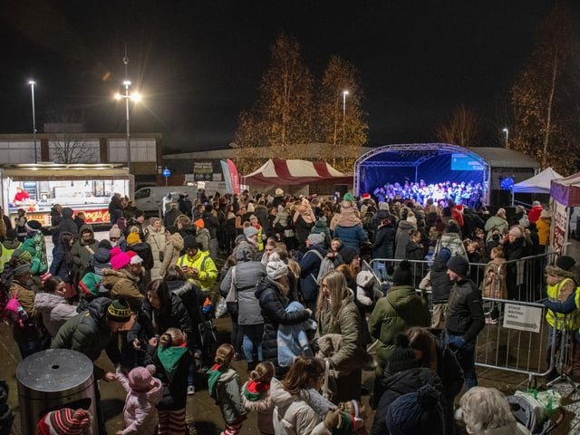 The event attracted another big crowd with plenty of families attending