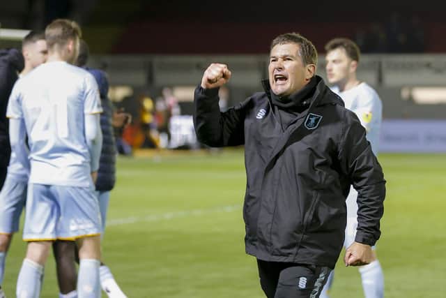 Stags manager Nigel Clough - in talks over a new contract.
