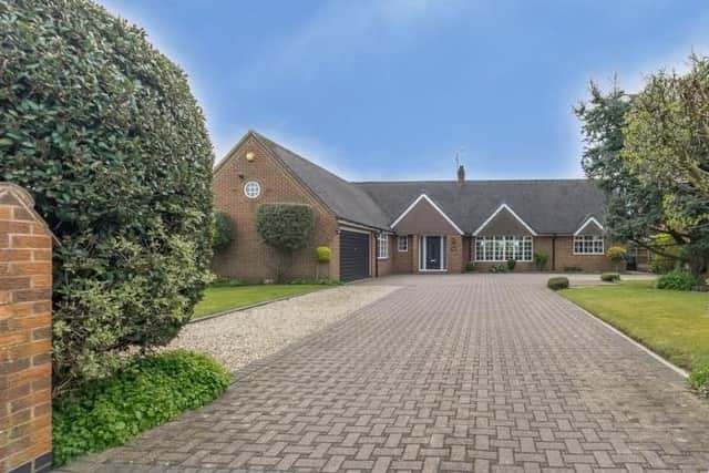 The large and modern, four-bedroom, detached bungalow at 125 Huthwaite Road, Sutton, which could soon be converted into a care home for young adults with learning disabilities.