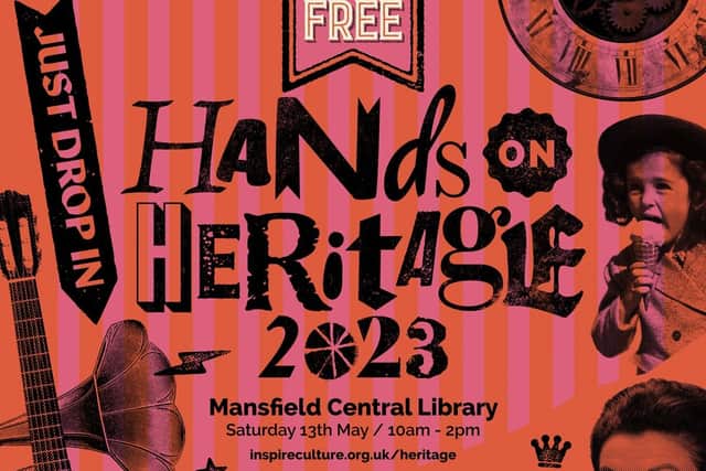Hands On Heritage Day 2023 is taking place at Mansfield Library