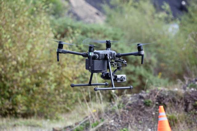 A vulnerable missing woman was found on a cold and dark night with help from a police drone pilot.