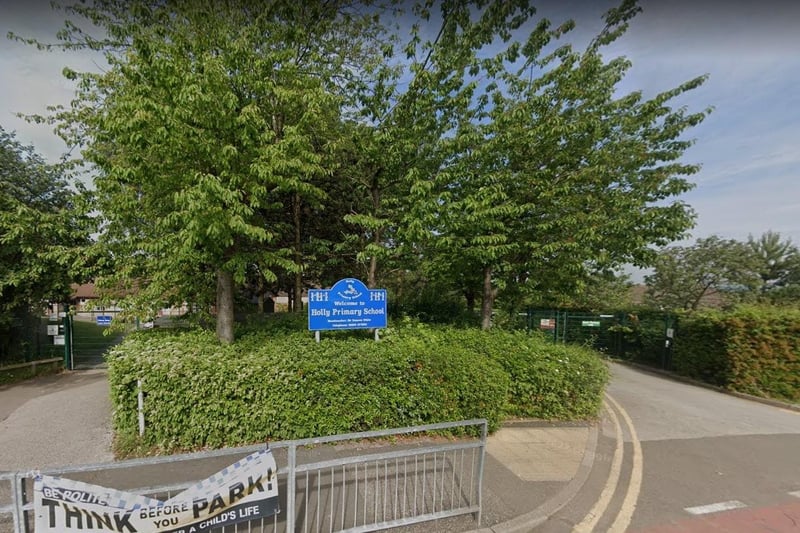 Holly Primary School on Holly Drive, Forest Town, Mansfield, has eight pupils, 2.9 per cent, over capacity. The school has a capacity for 280 pupils.