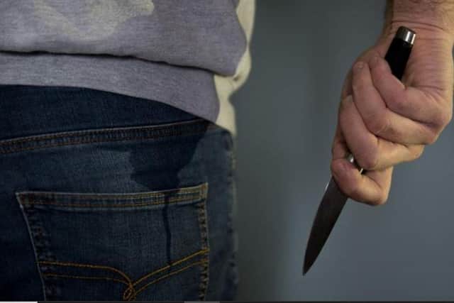 More criminals caught with a knife in Nottinghamshire last year were given a suspended prison sentence. Photo: Other