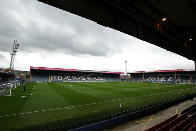 Spotland will host Mansfield Town on March 22.