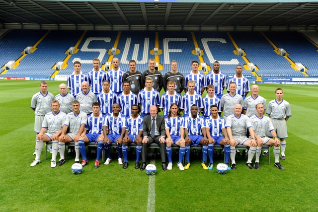 The Wednesday squad from 2011/12.