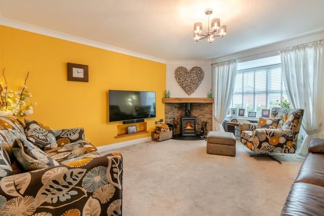It's not hard to feel the love as soon as you step inside the lounge or living room, which is the main reception room at the £395,000 Clipstone property. A delightful space fronted by a big, double-glazed bay window.