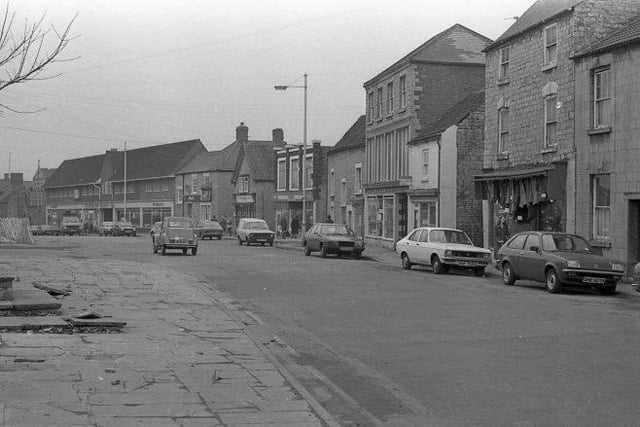 Woodhouse High Street almost 40 years ago.