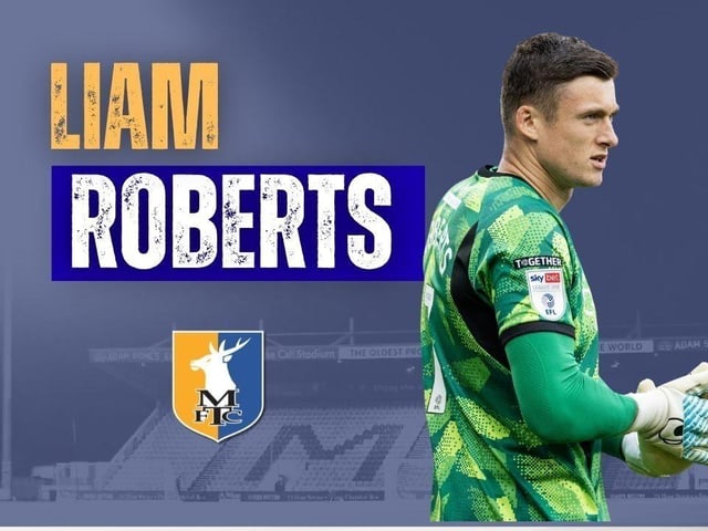 Despite conceding twice it was another game where Roberts had remarkably little to do and didn’t have to make any real saves of note. Not much he could do about the goals.