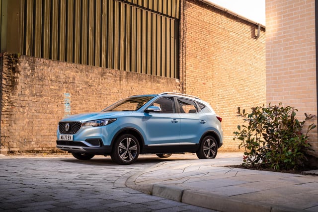 The ZS EV is the first all-electric car from budget brand MG, launched at the start of 2020. It’s also one of the first all-electric models in the C-SUV segment. What it lacks in glamour, it makes up for with high equipment levels, a decently spacious interior and a 44.5kWh battery that’s good for 163 miles of zero-emissions motoring.