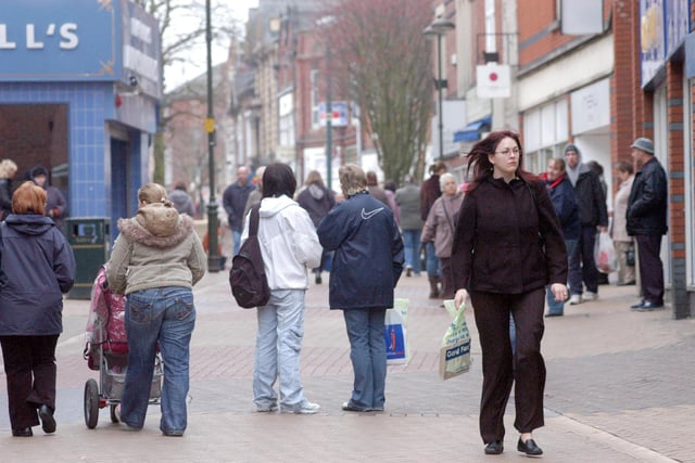 Sutton shoppers in 2007.