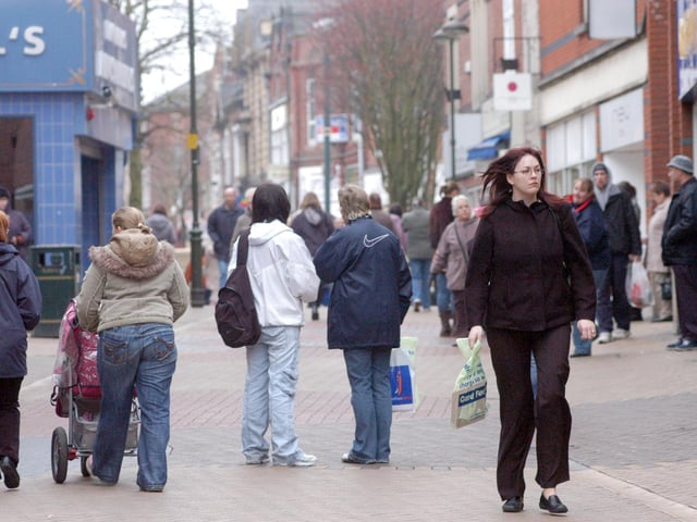 Sutton shoppers in 2007.