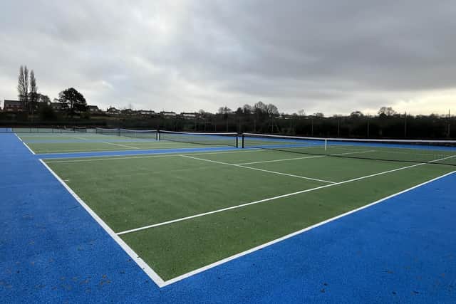 The courts at Racecourse Park, off Maltby Road, and Carr Lane Park have been transformed into top-quality facilities
