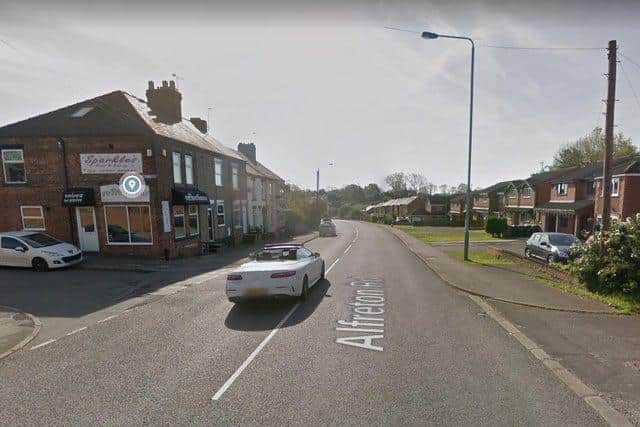 A murder investigation has been launched after the incident on Alfreton Road, Selston. Photo: Google