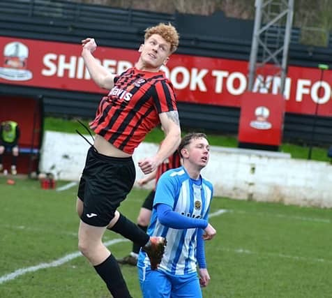 Action From Shirebrook Against Staveley
